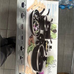 Non-Stick Cookware Set - Black